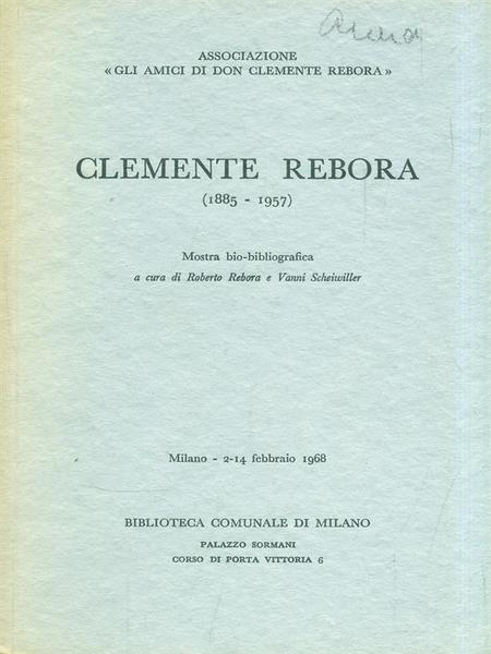 Clemente Rebora (1885-1957)