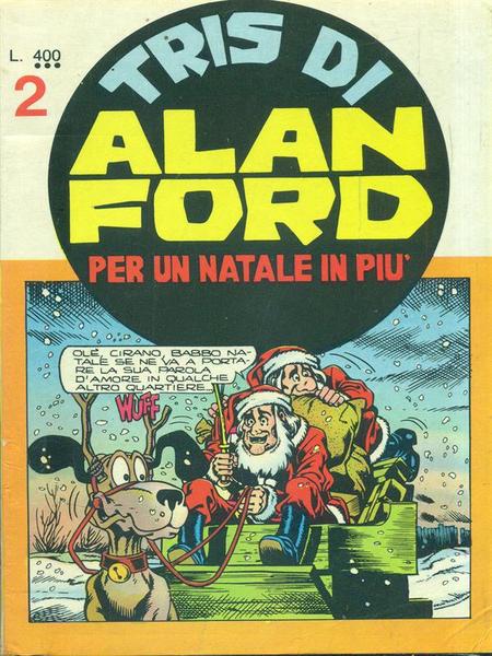 Tris di Alan Ford per un Natale in piu'