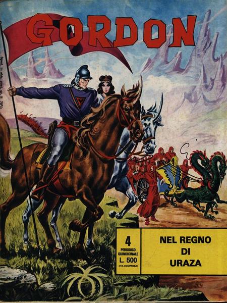 Gordon 4. Nel Regno di Uraza - Con Adesivi