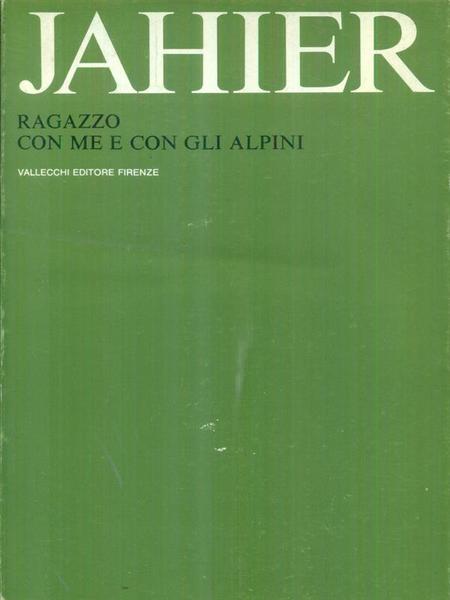 Ragazzo Con me e con gli alpini