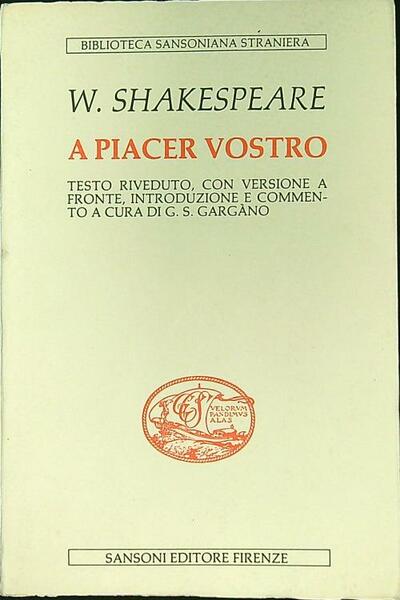A piacer vostro
