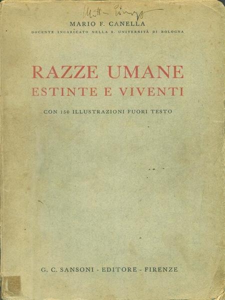 Razze umane estinte e viventi