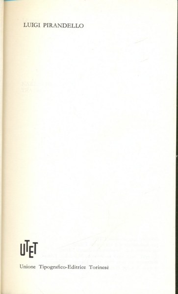 Luigi Pirandello. Premio Nobel 1934