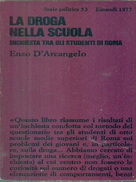 La droga nella scuola