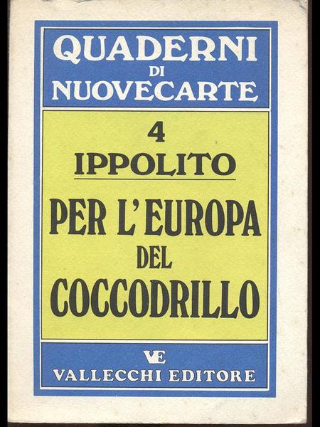 Per l'europa del coccodrillo