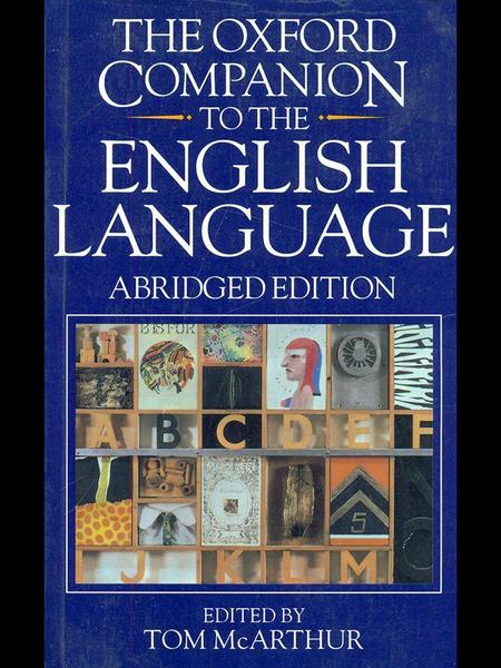 The Oxford Companion to the English language