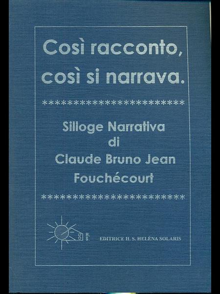 cosi' racconto, cosi' si narrava