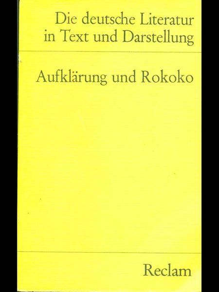 Aufklarung und Rokoko