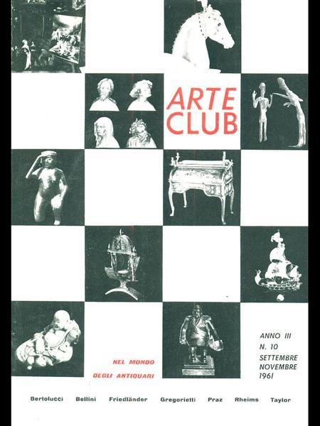 Arte Club N. 10 - Settembre Novembre 1961