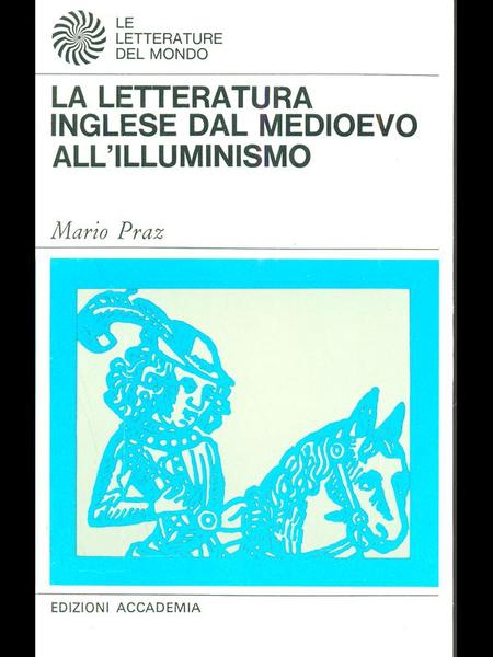 La letteratura inglese dal medioevo all'illuminismo