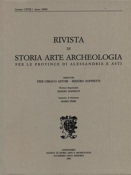 Rivista di storia arte archeologia per le province di Alessandria …