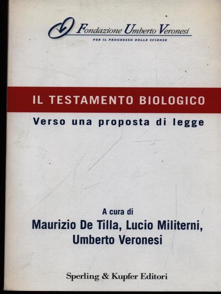 Il testamento biologico