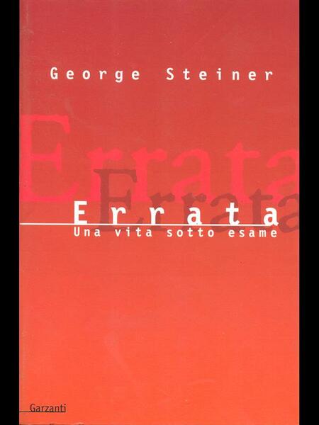 Errata. Una vita sotto esame