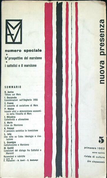 Nuova presenza 5/Primavera 1962
