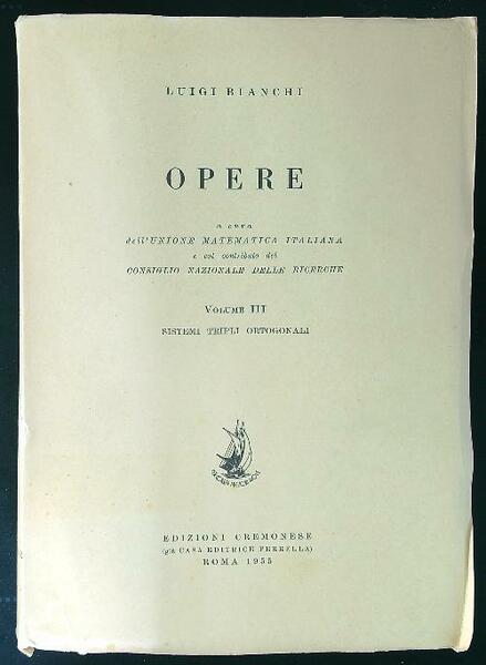 Opere vol. III