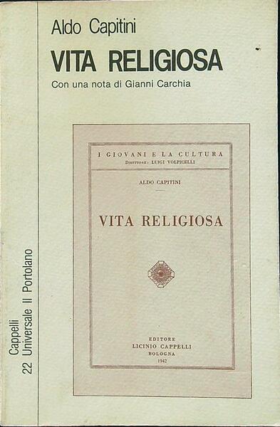 Vita religiosa