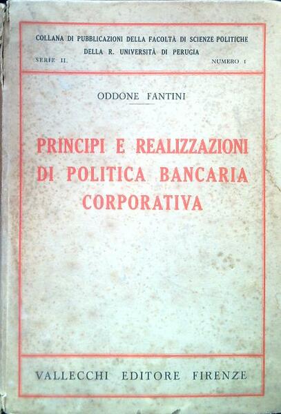 Principi e realizzazioni di politica bancaria corporativa