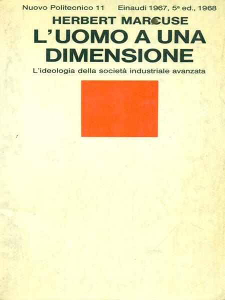L'uomo a una dimensione
