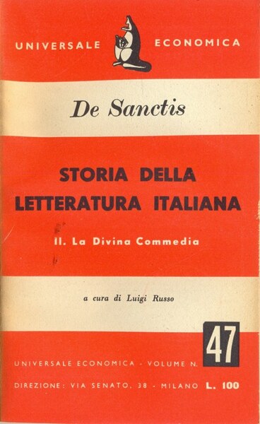 Storia della letteratura Italiana vol. II