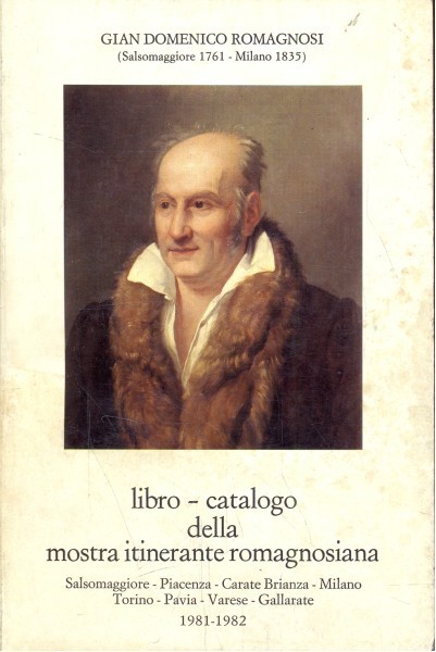 Libro - catalogo della mostra itinerante romagnosiana