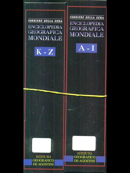 Enciclopedia geografica mondiale - 2 volumi
