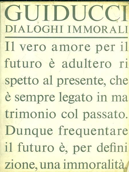 Dialoghi Immorali