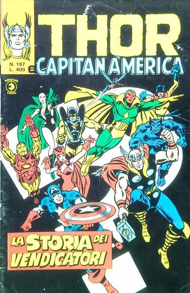 Thor e Capitan America N. 197 - 30 Ottobre 1978