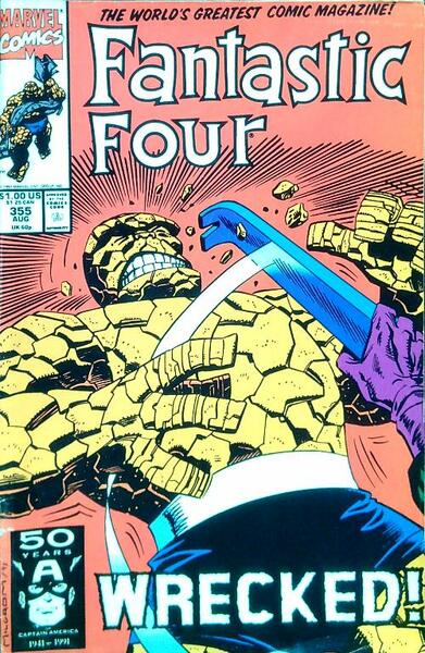 Fantastic Four No. 355, August 1991