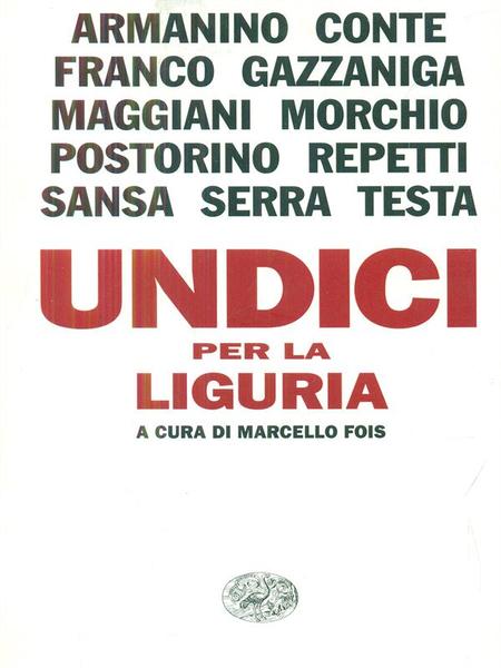 Undici per la Liguria