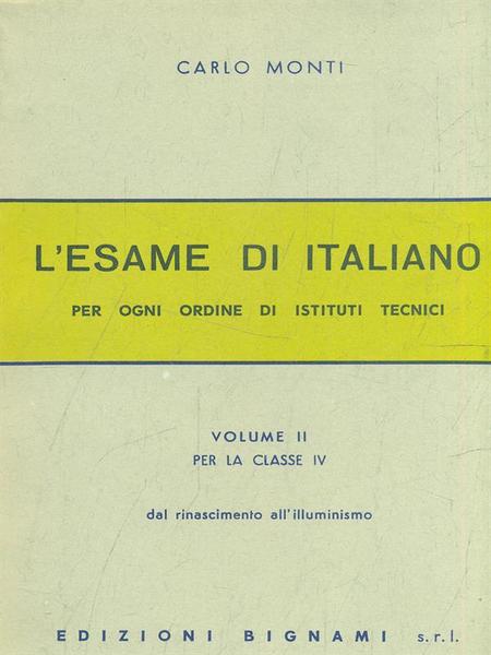 L'esame di Italiano - Volume II