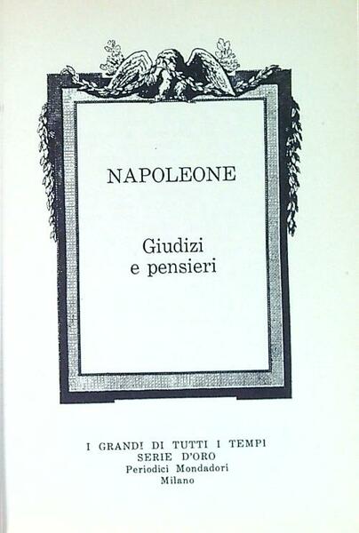 Giudizi e pensieri