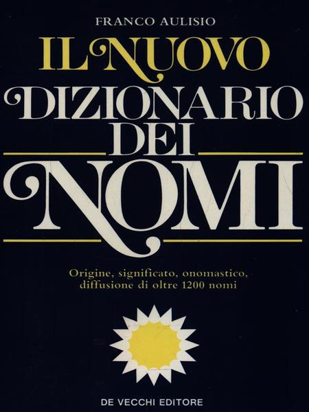 Il nuovo dizionario dei Nomi
