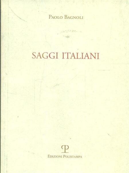 Saggi italiani