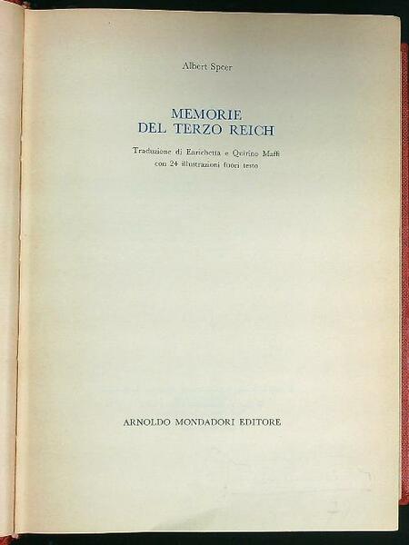 Memorie del Terzo Reich