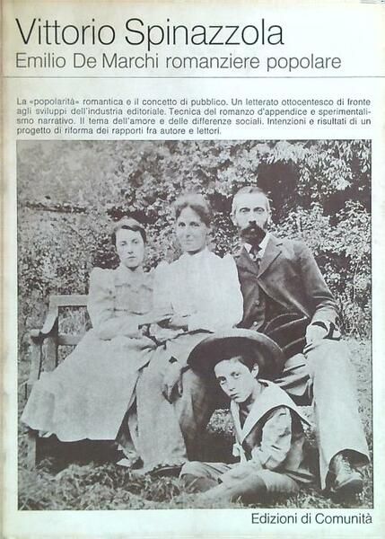Emilio De Marchi romanziere popolare