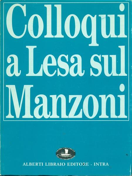 Colloqui a Lesa sul Manzoni