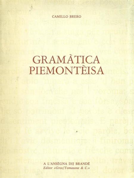 Gramatica Piemonteisa