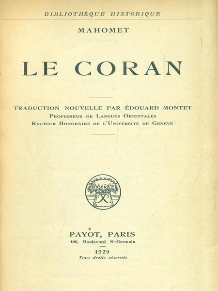 Le Coran