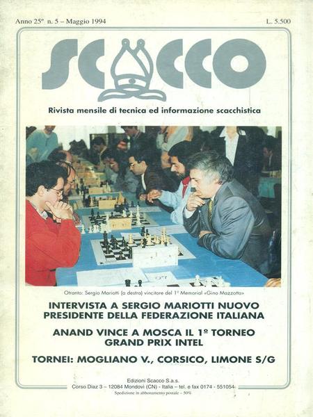 Scacco. Anno 25 n. 5 Maggio 1994