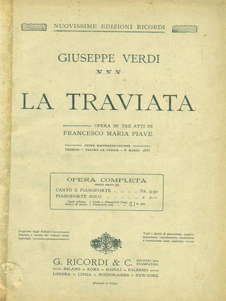 La Traviata