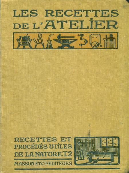 Les recettes de l'atelier