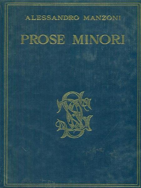 Prose minori