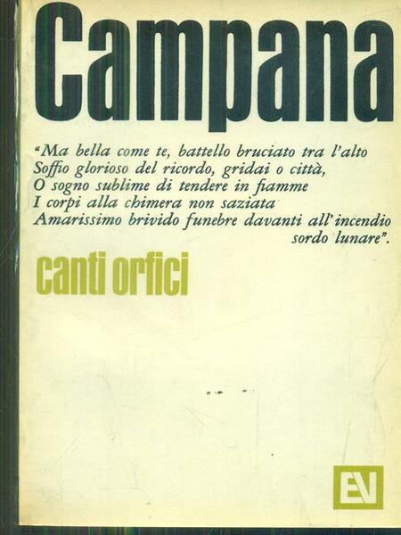 Canti orfici