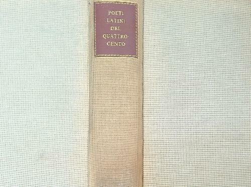 Poeti latini del quattrocento