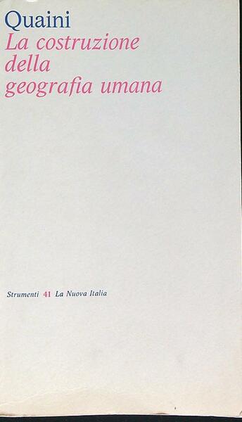 La costruzione della geografia umana