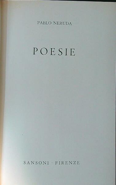 Poesie