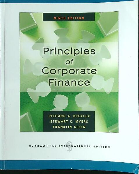 Principles of Corporate Finance