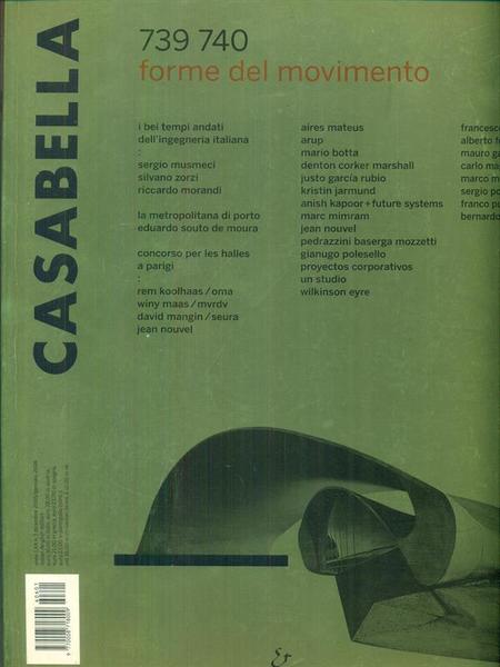 Casabella 739 n.1 - Dicemnre 2005 Gennaio 2006