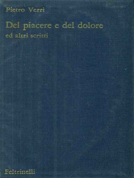 Del piacere e del dolore