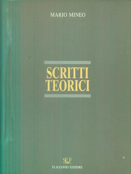 Scritti teorici